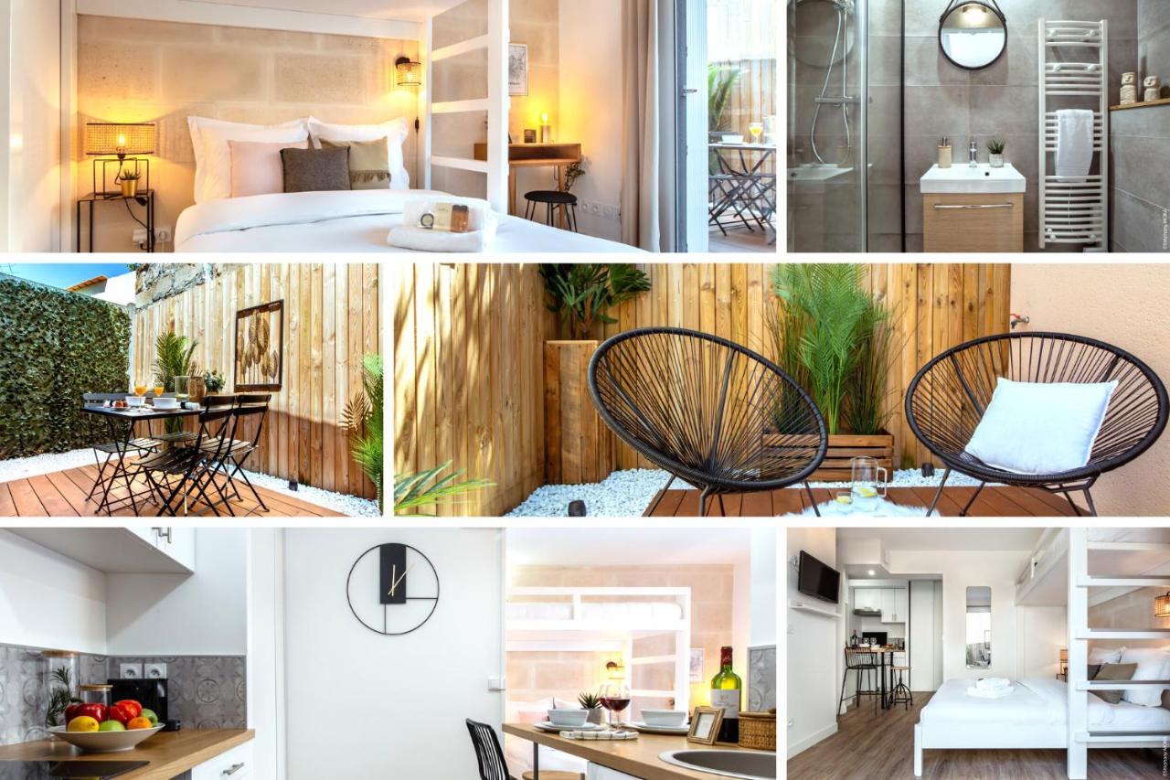Life&Travel - Studio Cosy - Parking - Terrasse Бордо Екстериор снимка